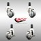 Service Caster 3 Inch 316SS Thermoplastic Rubber Swivel 1-1/4 Inch Stem Caster Brake SCC, 2PK SCC-SS316EX20S314-TPRB-2-TLB-2-114 - alternate 5